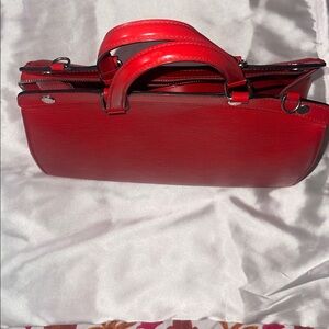 Louis Vuitton Red Satchel